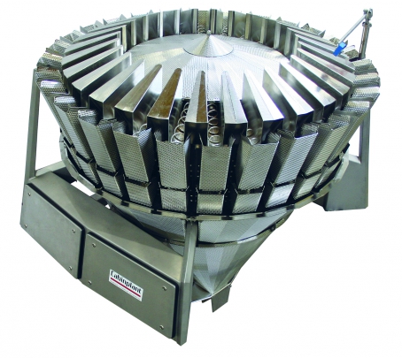 Multihead weigher with screw feeding